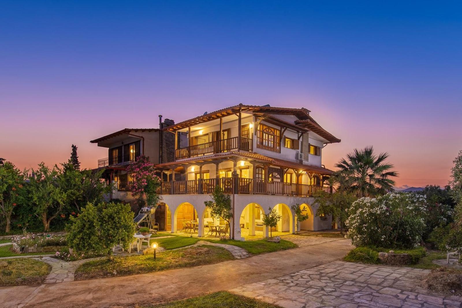 Windmill Villa Kalyves Polygyrou Ngoại thất bức ảnh