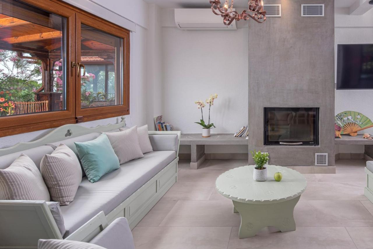 Windmill Villa Kalyves Polygyrou Ngoại thất bức ảnh