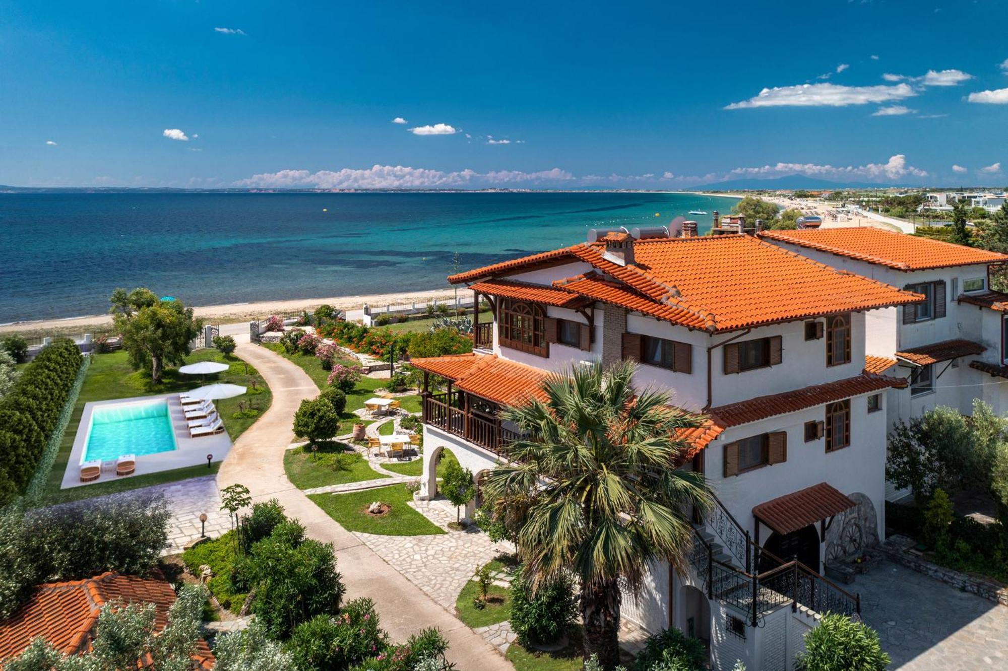 Windmill Villa Kalyves Polygyrou Ngoại thất bức ảnh
