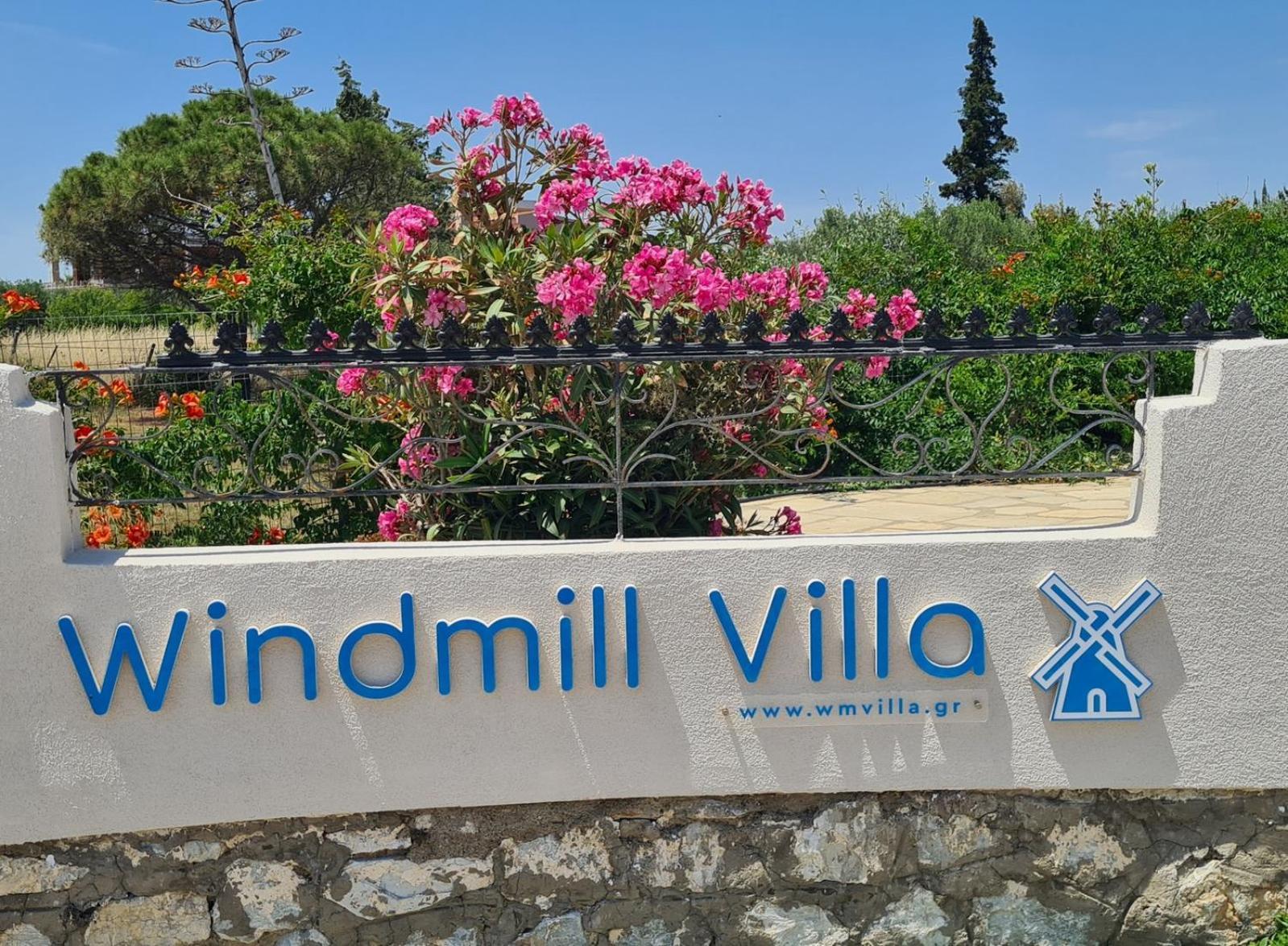 Windmill Villa Kalyves Polygyrou Ngoại thất bức ảnh